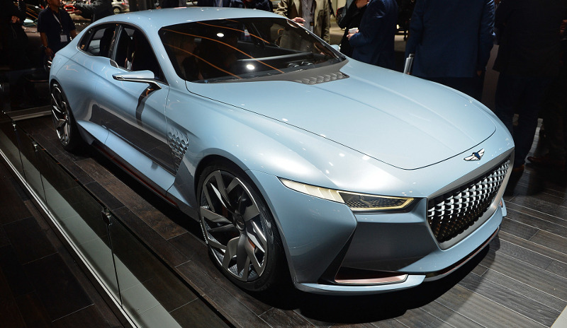 Genesis hybrid sports sedan concept