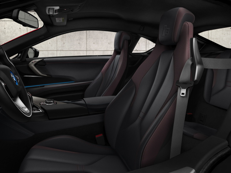 Intérieur BMW i8 Protonic Red