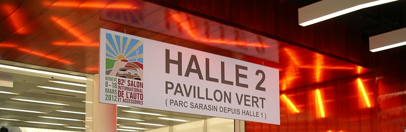 pavillon vert du salon de Genève 2012