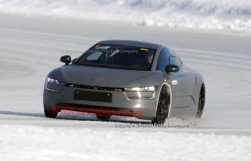 Volkswagen Formula XL1 sur neige