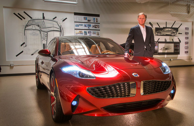 Henrik Fisker et Atlantic