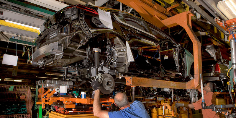 Fabrication d'une Chevrolet Volt