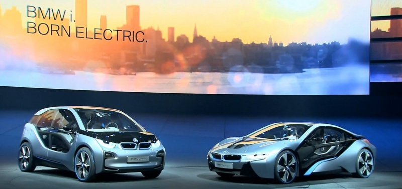 Gamme BMW i : i3 et i8