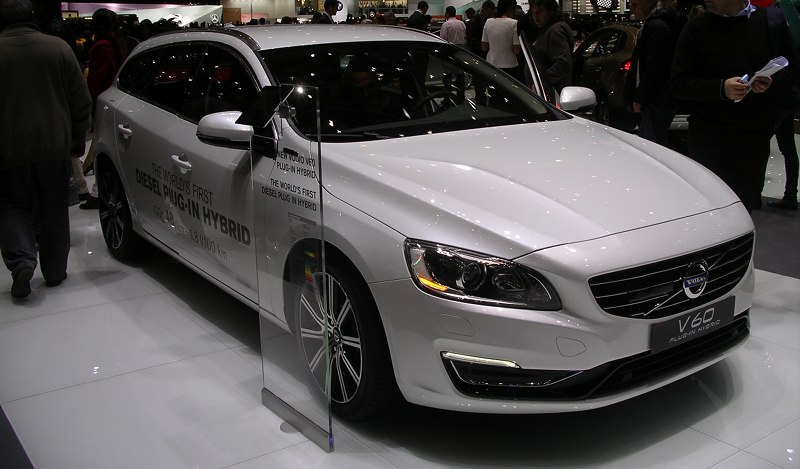 Salon de Genève 2013 - Volvo V60 hybride
