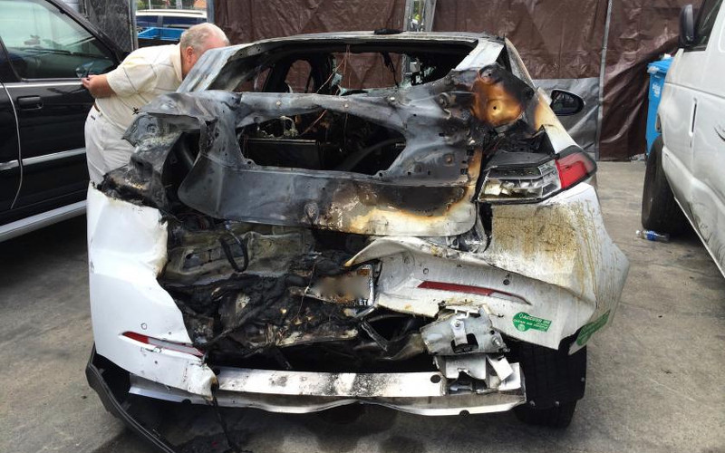 Incendie Chevrolet Volt