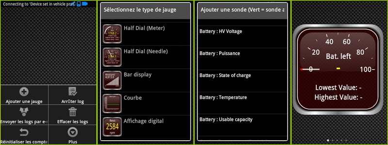 Jauges Torque 