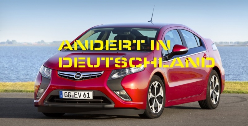 Opel Ampera modifiée en Allemagne