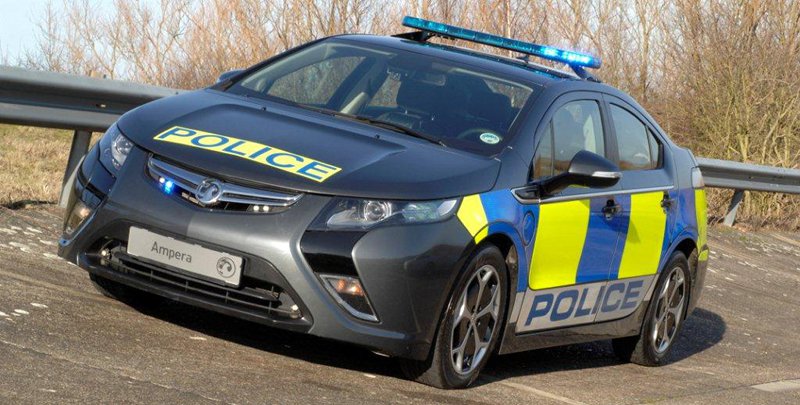 Vauxhall Ampera de police