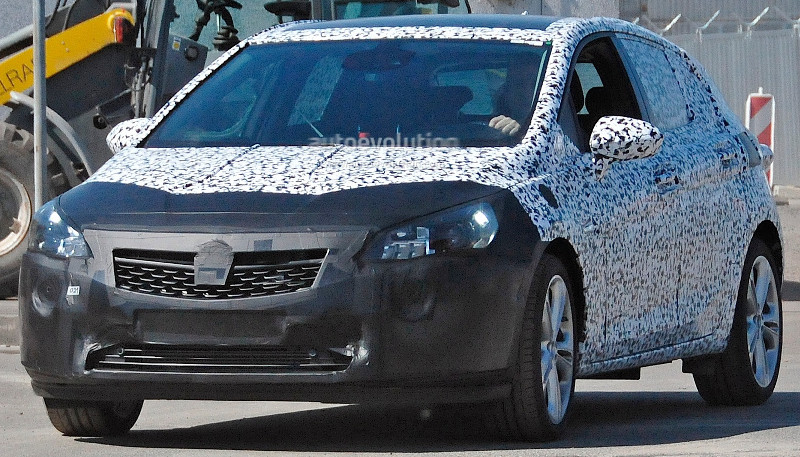 spyshot Opel Astra K